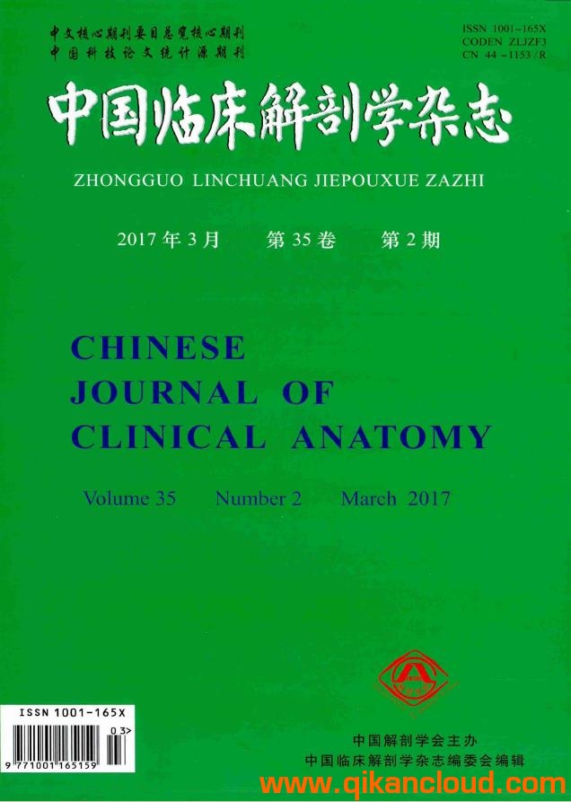 中国临床解剖学杂志