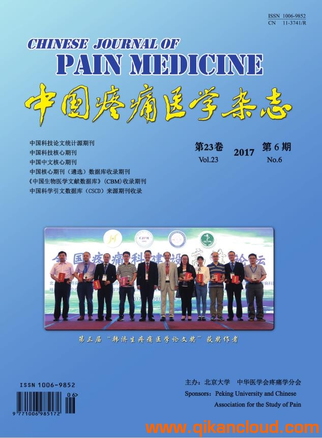 中国疼痛医学杂志