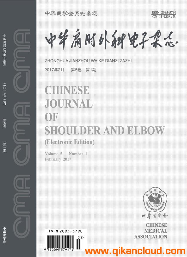中华肩肘外科电子杂志