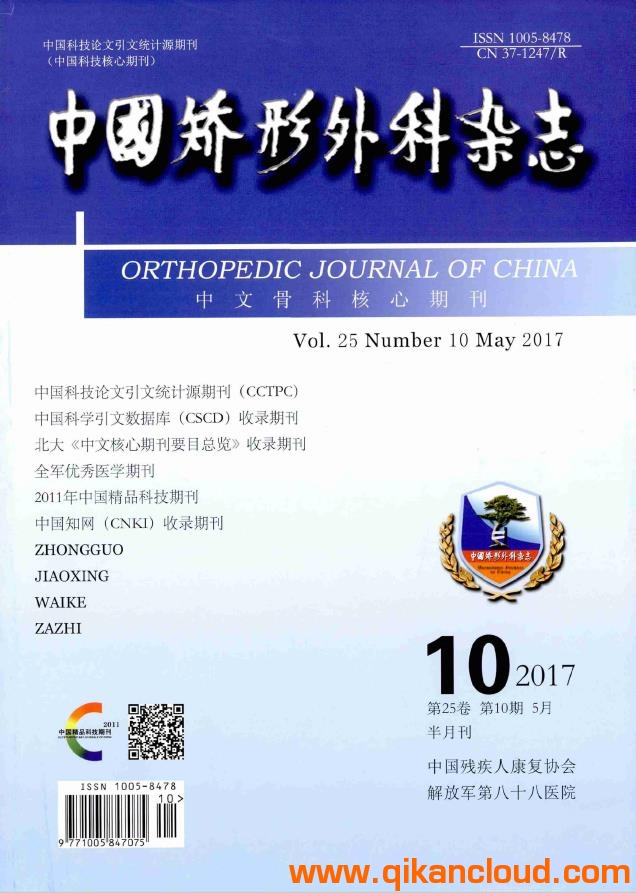 中国矫形外科杂志